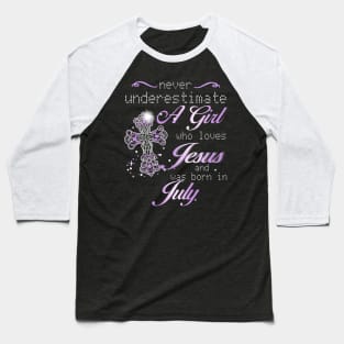 July Girl Baseball T-Shirt